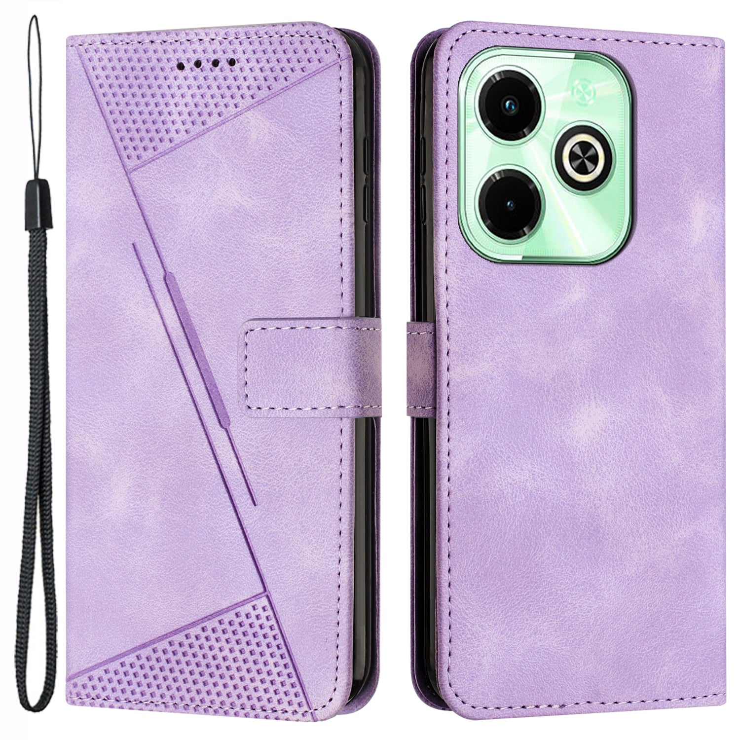 For Transsion Infinix Hot 40i Leather Wallet Phone Case Card Holder TPU Inner Shell Cover - Brown For Transsion Infinix Hot 40i Leather Wallet Phone Case Card Holder TPU Inner Shell Cover - Brown